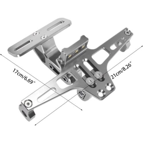 Motorcycle License Plate Bracket Motorcycle Rear License Plate Mount Holder Accessories F19A