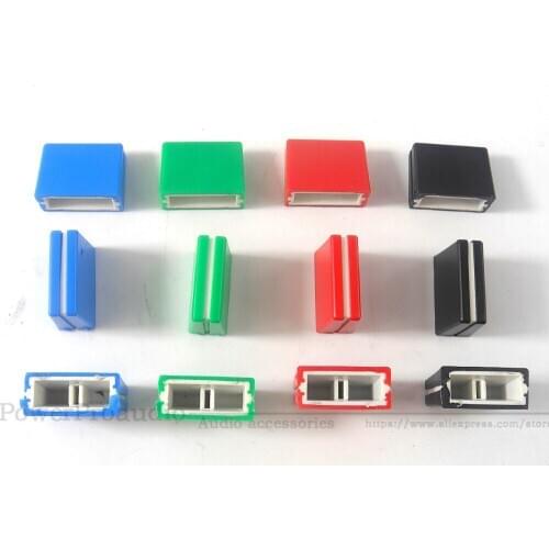 12pcs For PIONEER DJM Mixer Mixer Knob / Fader Cap Crosscut Knob Key Potentiometer Fader Cap