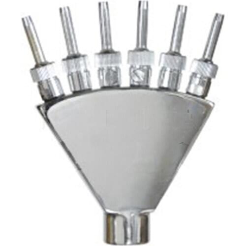 Fireworks Stainless steel phoenix nozzle fountain head square water fountain nozzle