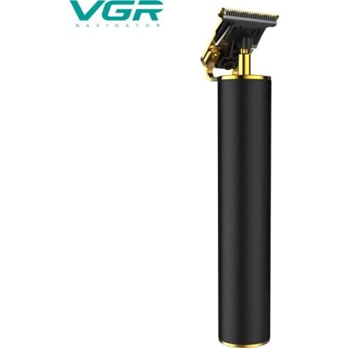 VGR 058 hair trimmer USB rechargeable hair clipper haircut machine oilhead clipper white hair carving clipper beard trimmer