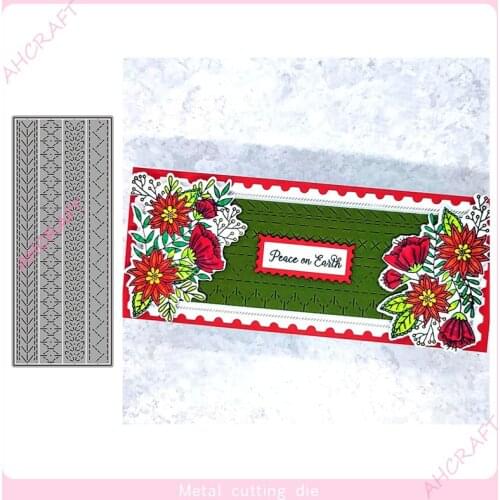 Long Frame Trace Metal Cutting Dies for DIY Scrapbooking Photo Album Decorative Embossing Paper Card Crafts Die 2021