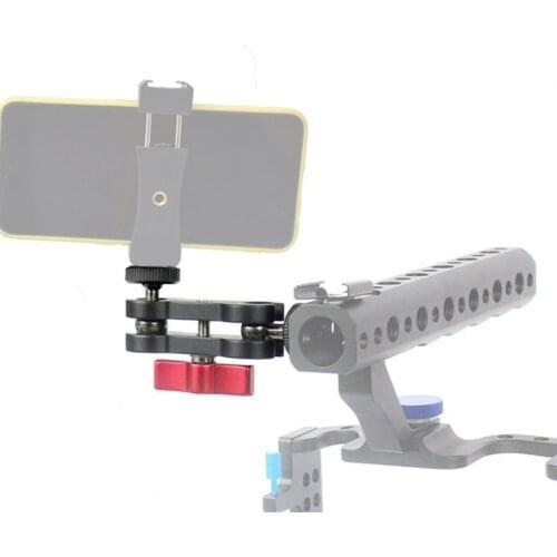 Multi-function Magic Ball Head Mount Adapter Clamp Arm 1/4 inch Screw for Phone Monitor Video Light DSLR Camera