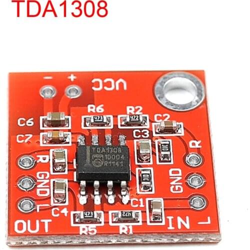 TDA1308 Headphone Amplifier Board Amplifier Module Can Be Used As Power Amplifier Preamplifier DC 3V-6V