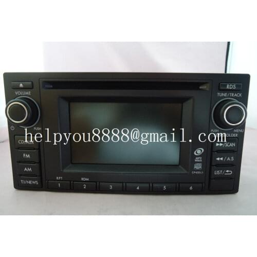 Free DHL/EMS SUBAARU 86201SC430 Clarion CD player PF-3304B-A for SUBRU Forester 2012 OEM car radio WMA MP3 USB Bluetooth Tuner