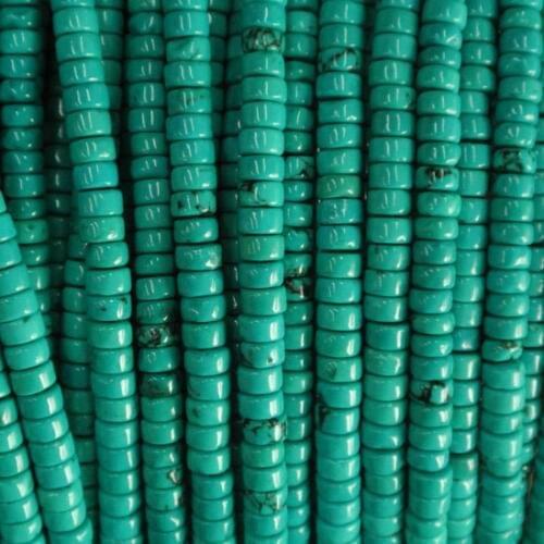 High Quality Blue Howlite Coin Shape Semi-precious Stone Spacer Beads 16 inch 5PC/lot Free Shipping