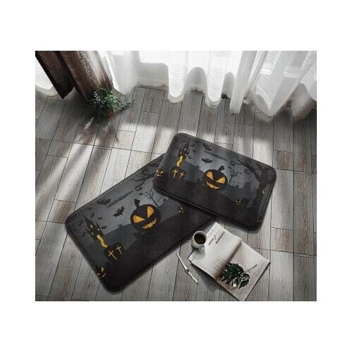 YOOAP Bathmat Scare Your Friends Bloody Footprint Bath Bathroom Mat Non-slip Rug Soft Bath Mats Bathroom Supplies