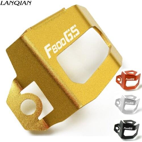 Motorcycle Rear Brake Fluid Reservoir Guard Protector Cover Protect For BMW F800GS F800 F 800 GS 2013 2014 2015 2016 2017 2018