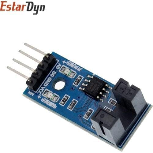 10pcs IR Infrared Slotted Optical Speed Measuring Sensor Optocoupler Module For Motor Test PIC AVR
