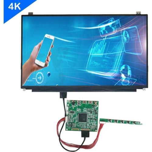 15.6 inch 4k HD 3840*2160 led lcd display with Control mainboard support HDMI DP USB interface Can DIY Extend the screen