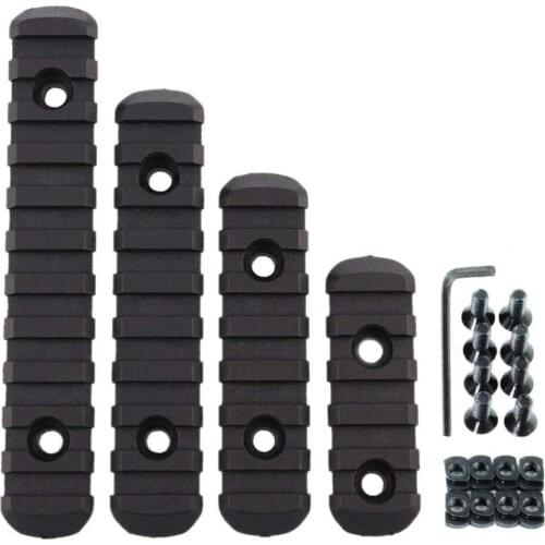 4pcs Polymer Section Kit Polymer Picatinny Rail Sections for MOE Handguard