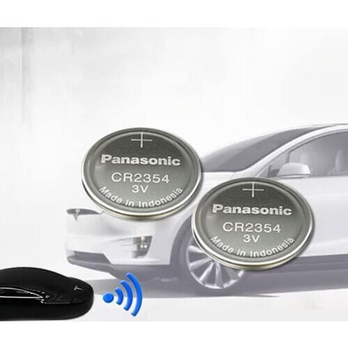2pcs Car Key Battery Original Button Battery For Tesla Model 3 Model X Model S Car Accessories