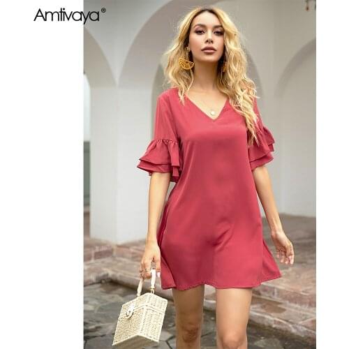 Расклешенные летние платья Amtivaya China At AliExpress