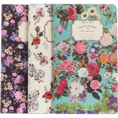 Hand-painted sketchbook Vintage 48K Blank series Kraft paper notebook Diarybook Stationery office school supplies