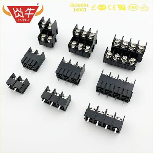 KF7.62HL KF7.62L KF7.62H 7.62 2P ~ 12P DOUBLE ROW PCB CONNECTOR BARRIER TERMINAL BLOCK 7.62mm 2PIN ~ 12PIN 20A/300V PHOENIX