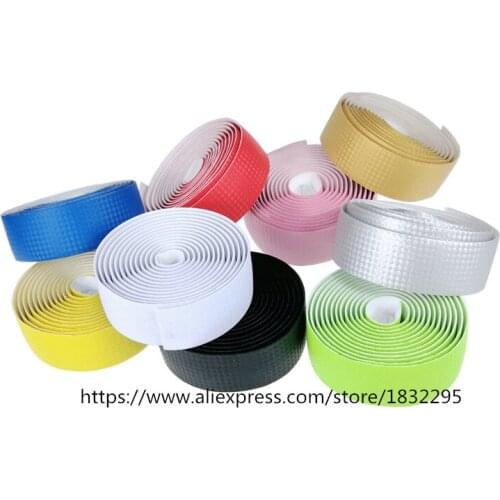 Bicycle Handlebar tape Cycling Bike Sports Bike Cork Handlebar Tape Wrap +2 Bar Plug Carbon fiber belt Bicycle Parts