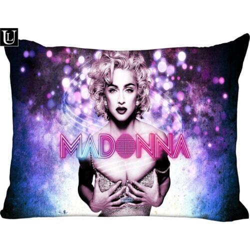 Top Sale Madonna Pillowcase Custom Zippered Rectangle Pillow Cover Cases Size 50x75cm (Two sides) 1pcs custom