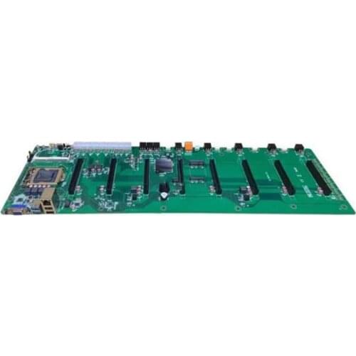 B85 LGA 1150 Miner Motherboard Integrated VGA Interface Low Power For CPU Set 8 Video Card Slot For DDR3 Memory