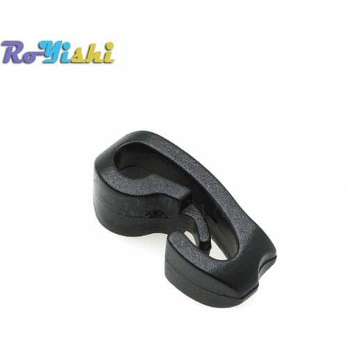 Outdoor External Strapping Plastic Rope Hook Rope Buckle Black