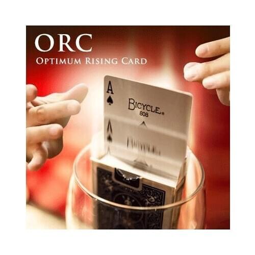 O.R.C.(Optimum Rising Card) Magician Ultimate Ring Card Magie Close Up Illusion Magic Tricks Gimmick Props Accessories