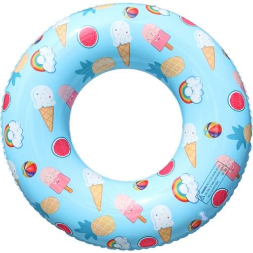 Swimming Ring Safety Children Adult Float Circle for Bathing Thickened PVC Summer Pool Toy Inflatable Water Buoy Accessories