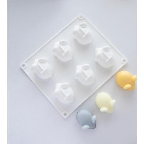 PRZY Silicone Mold The Year of The Rat Soap Molds Gypsum Chocolate Candle Molds Little Mouse Handmade Clay Resin Moulds