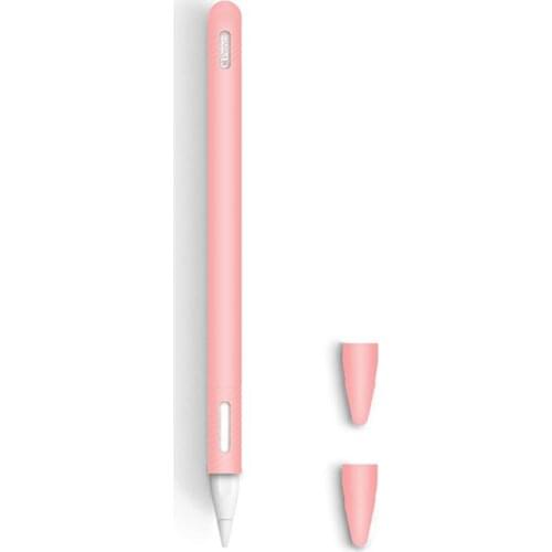 Silicone Case Sleeve Grip Holder for Apple Pencil 2 Cradle Stand For iPad Pro Stylus Touch Pen Stylo Protective Cover Gadget