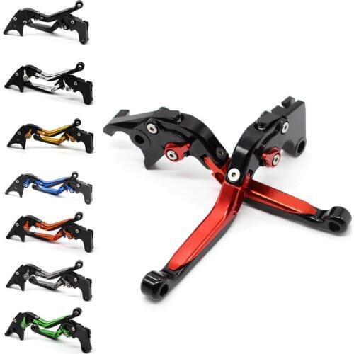 CNC Motorcycle Folding Extendable Brake Clutch Lever For Suzuki BURGMAN 125-150 K4 K5 K6 Handles Motorcycle Brake and Clutch