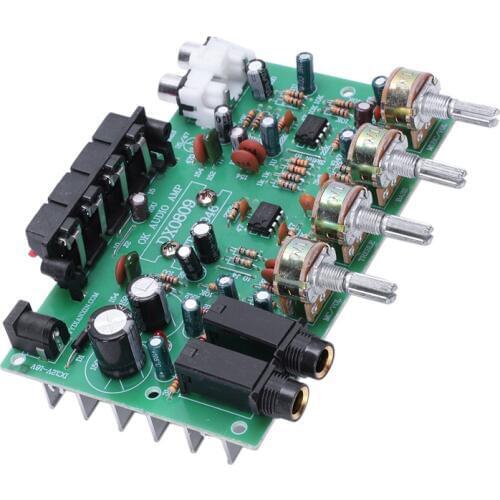 Tda8944 2.1 Amplifier Board o 30X2W Sound Amplifier Tone Board Dc12V With Microphone