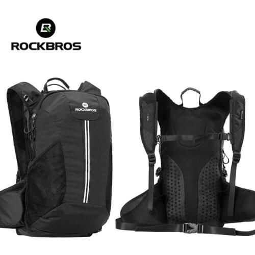 ROCKBROS Bicycle Bags Backpack Water Bag Outdoors Men And Women Water-repellent Hiking Sports Leisure Travel Mountaineering