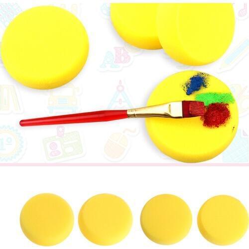 1pc High Quality Round Painting Sponge For Art Drawing Craft Clay Pottery Sculpture Cleaning Tool