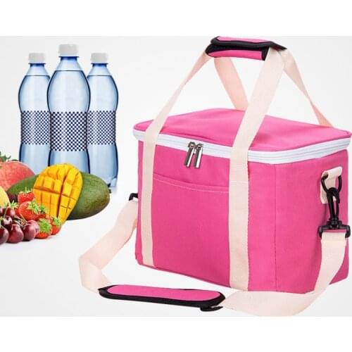 20L Large waterproof cooler bag picnic big box ice pack car fresh package insulation bag meal package insulated cool bag 23