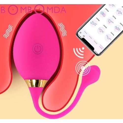 Wireless Remote Control G-spot Massager App Vibrators Female Clitoral Stimulator Vibrating Egg Sex Toys for women Vaginal Ball