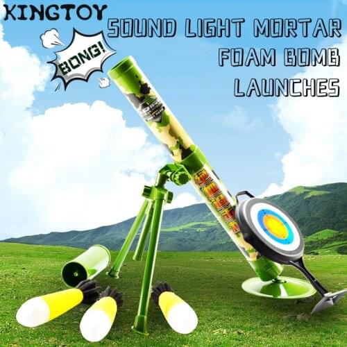 Childrens Jedi Mortar Chase Preparation Ammunition Handheld Chicken Cannon Simulation Military Rocket 1665349