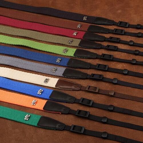 Cam-in cotton woven micro single camera strap for Sony Leica Nikon Canon universal interface CS030