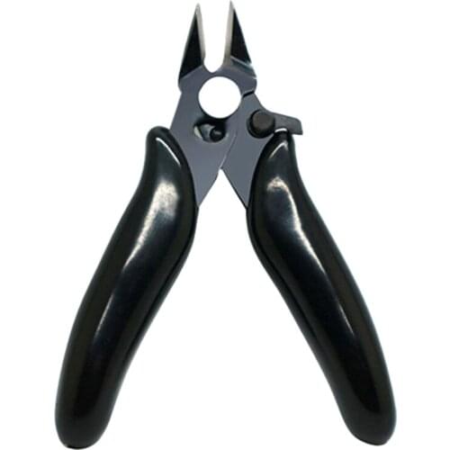 Diagonal Pliers 3.5 Inch Mini Cutting Pliers Small Soft Cutting Electronic Pliers Wires Insulating Rubber Handle