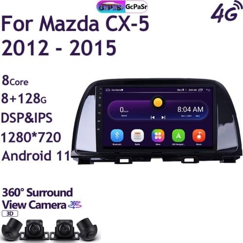 For Mazda CX5 CX-5 2012 2013 - 2015 Android 11 Navigation GPS Autoradio Touchscreen Car Radio Audio Video Player Multimedia