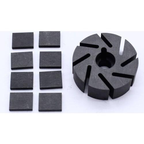 Door Vacuum Pump Rotor Counterclockwise Vane Motor Impeller for Mercedes Benz W220 S280 S320 S350 S500 S600