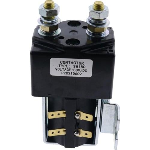 DC 80V Contactor Solenoid SW180 SW180B for Yamaha Golf Cart Club Car Albright Curtis ZAPI B4SW11