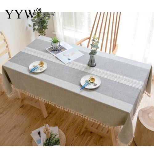 Cotton Tablecloth Table Cover Dustproof Washable Table Cloth Rectangular Tablecloths In Fabric Table Cloth For Home Manteles