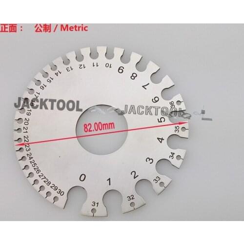 Stainless Steel Wire Gauge AWG SWG Wire Thickness Measurer Tester Ruler Gauge Diameter Tool