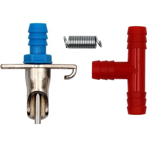 12Pcs Automatic Rabbit Feeding Water Nipple Drinkers for Rabbits Water Drinker Waterer Rodents Poultry Feeder Animals Supplies