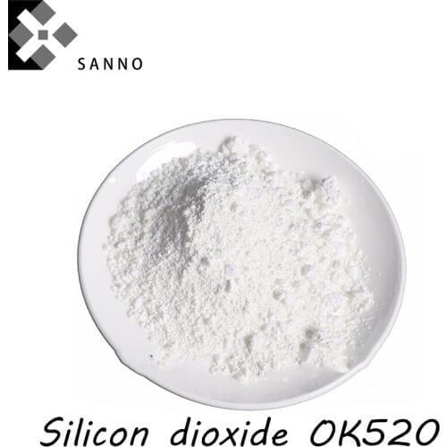 High purity Silica powder OK520 non-toxic silicon dioxide powder for matting agent, ink, film coating, water-based paint