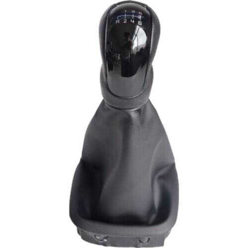 Car Shift Gear Stick Manual Shift Knob Boot Black Gaiter For Mercedes Benz A Class W168 1997 1998 1999 2000 2001 2002 2003 2004