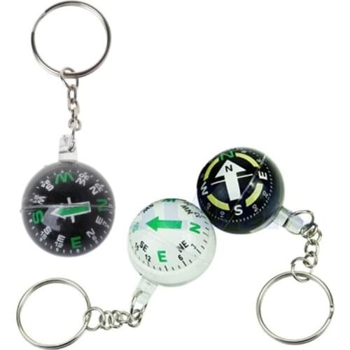 X7AC 1PC 20mm Button Shape Small Mini Survival Compasses For Outdoor Camping Hiking