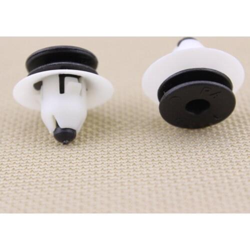 10pcs Windshield Pillar Clips Retainer Fastener Screws Clamp for Volvo 30653441