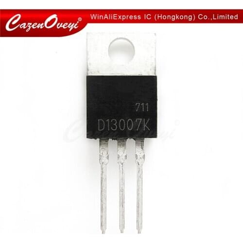 10pcs/lot D13007K D13007 = E13007 J13007-2 TO-220 In Stock