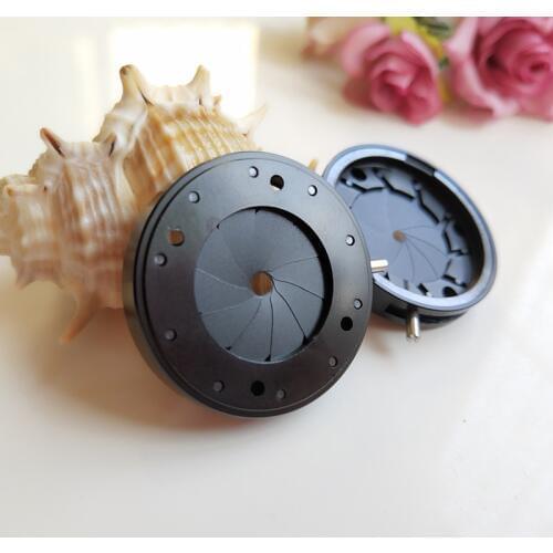 20pcs 1.5-17MM Amplifying Zoom Adjustable Iris Aperture Diaphragm for Microscope Digital Camera Telescope with 10 Blades