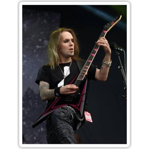 A0347# 13 CM/17CM Removable Decal Car Sticker for Children of Bodom Alexi Laiho Auto Decors on Bumper Rear Window Laptop