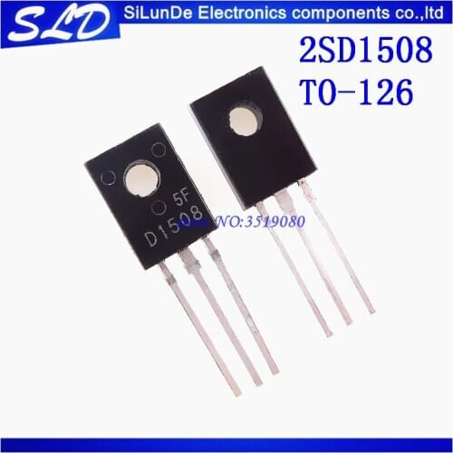 Free Shipping 50pcs/lot D1508 2SD1508 30V 1.5A TO-126 new and original In Stock