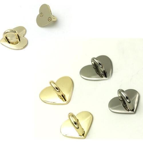 Mobile shell special accessories Korean metal base heart-shaped